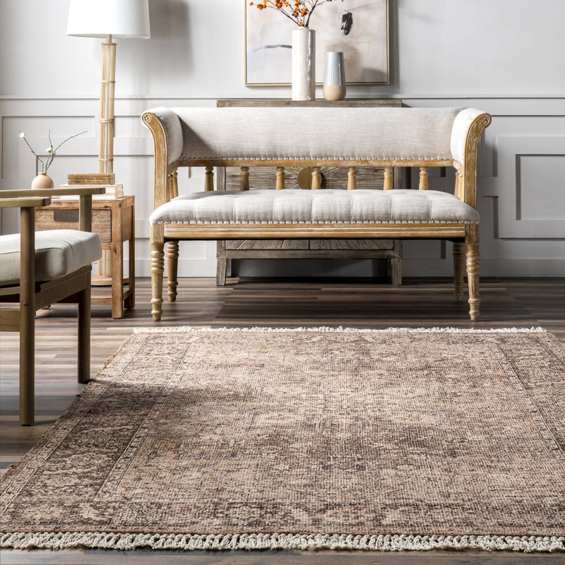 Lauren Liess x Rugs USAPersian Medallion Tassel Area Rug & Reviews